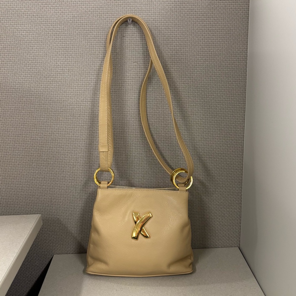 Paloma Picasso Vintage Leather Bag Purse